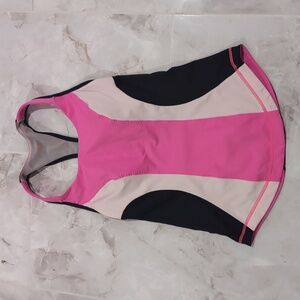 Lululemon Cardio Kick Colorblock Racerback Tank